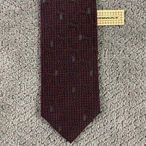 NWT Format Tie Necktie Silk Made in Japan Width 3.75"
